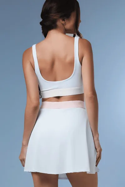 Short Saia c/ Elástico Branco | KINECTICS