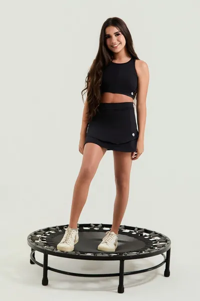 Conjunto Short Saia Preto - GIRA