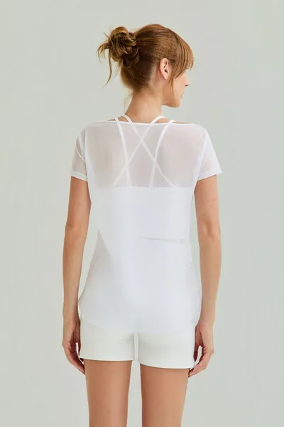 Blusa Boleada Embaixo Branco| FLEXION
