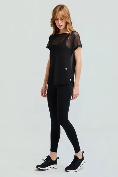 Blusa Boleada Embaixo Preto | FLEXION