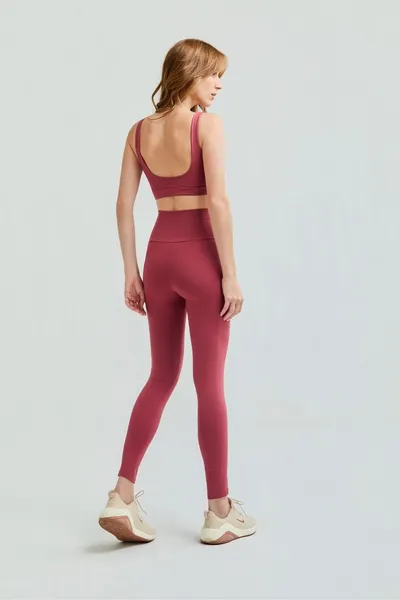 Top  Cropped c/ Detalhe Bordô | FLEXION