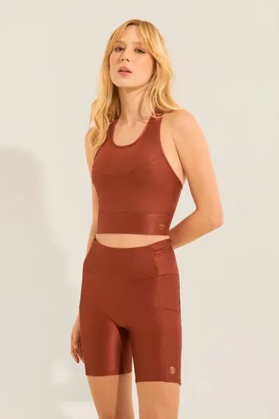 Top Nadador c/ Detalhe Telha | OFF FORM