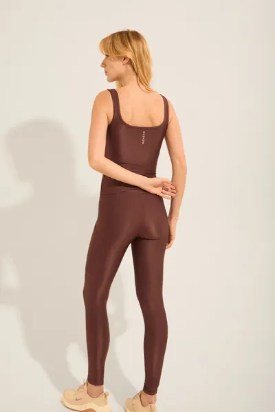 Calça Legging c/ Bolso Vinho | OFF FORM Calça Legging c/ Bolso Vinho | OFF FORM