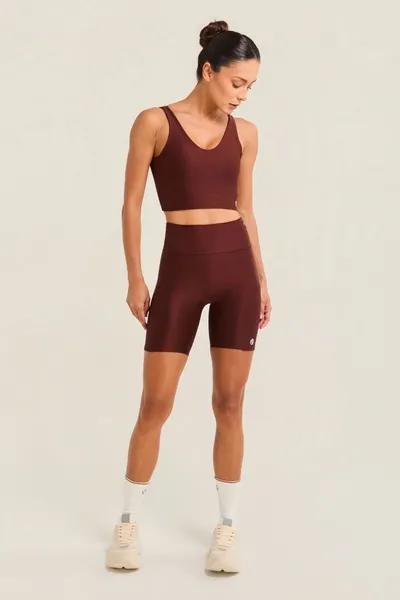 Short c/ Bolso Marrom | SUMMER HEAT