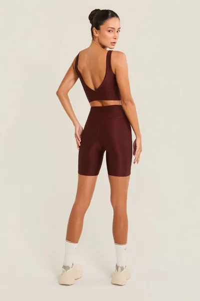 Top c/ Decote nas Costas Marrom | SUMMER HEAT