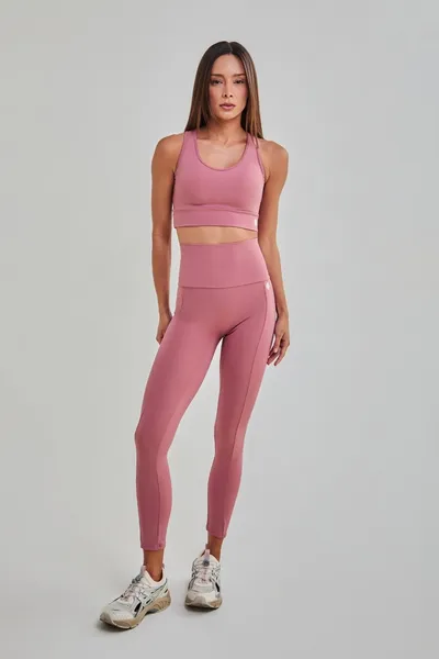 Calça Legging Básica Rosa Goiaba | ESCAPE