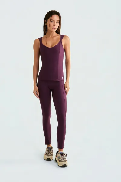 Calça Legging Básica Açaí | METROPOLITAN