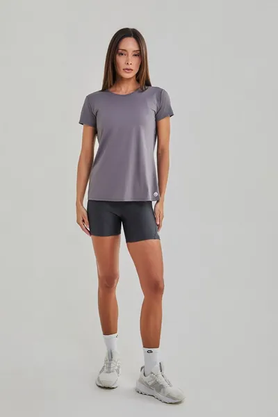 Blusa c/ Detalhe Nas Costas Grafite | ASCENT