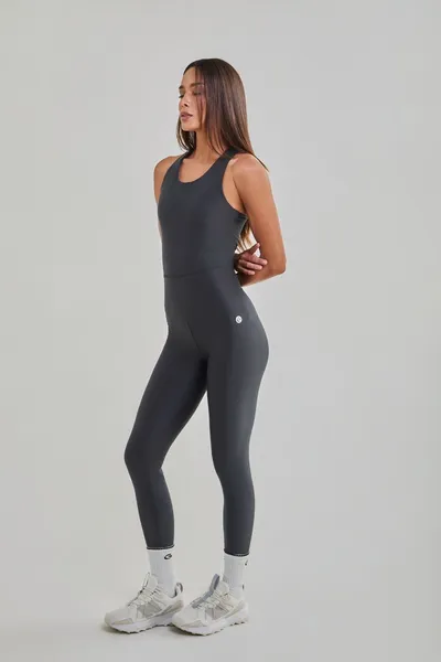 Calça Legging Básica Grafite | ASCENT