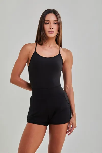 Camiseta c/ Detalhe Nas Costas Preto | ASCENT
