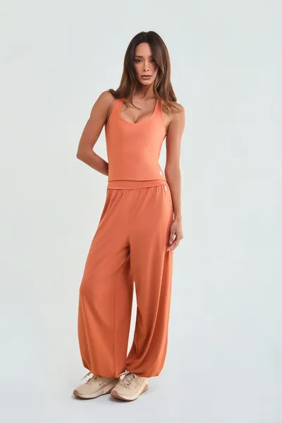 Camiseta Cropped c/ Detalhe Salmão | PEAK