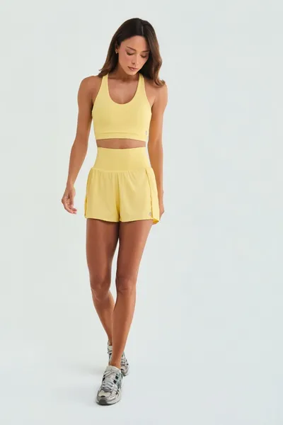  Short Corrida Amarelo | PEAK